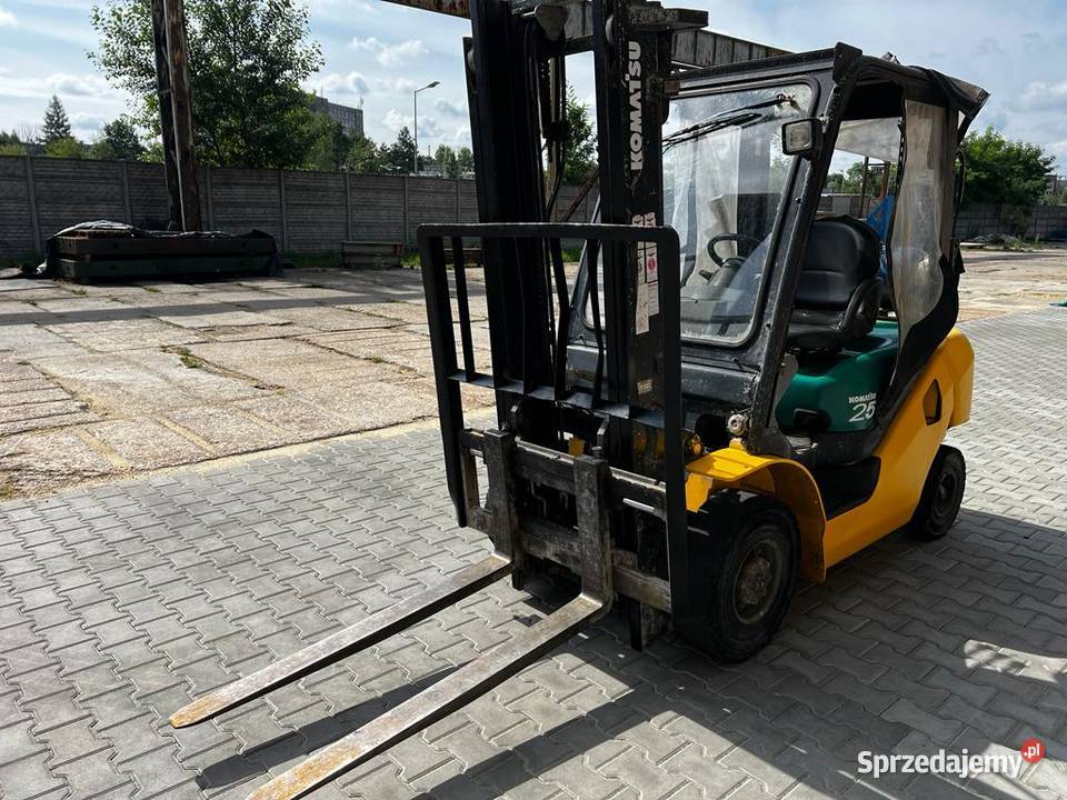 Wózek widłowy Komatsu FG25HT16R 2500 śląskie Tarnowskie Góry