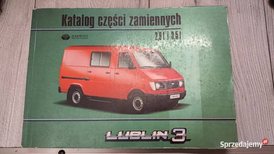 Katalog części zamiennych LUBLIN 3 Niemodlin