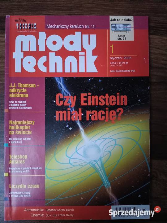 Młody Technik 012005 styczeń Zbylitowska Góra sprzedam