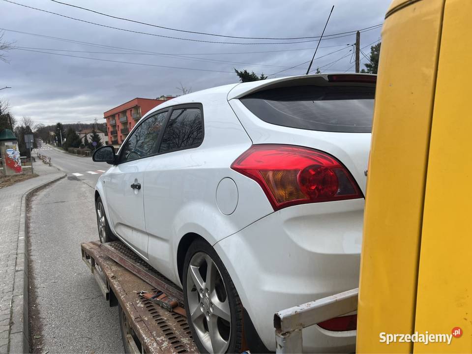Holowanie transport laweta pomoc drogowa Katowice