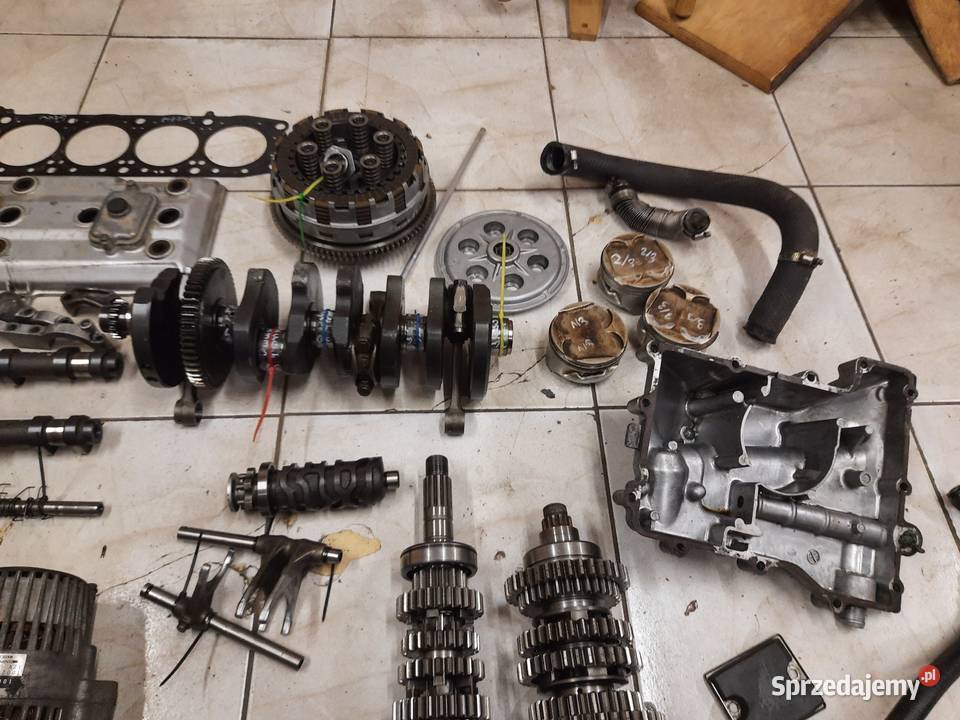 Kawasaki zx9r silnik części kapa sprzęgło wałek Jelenia Góra