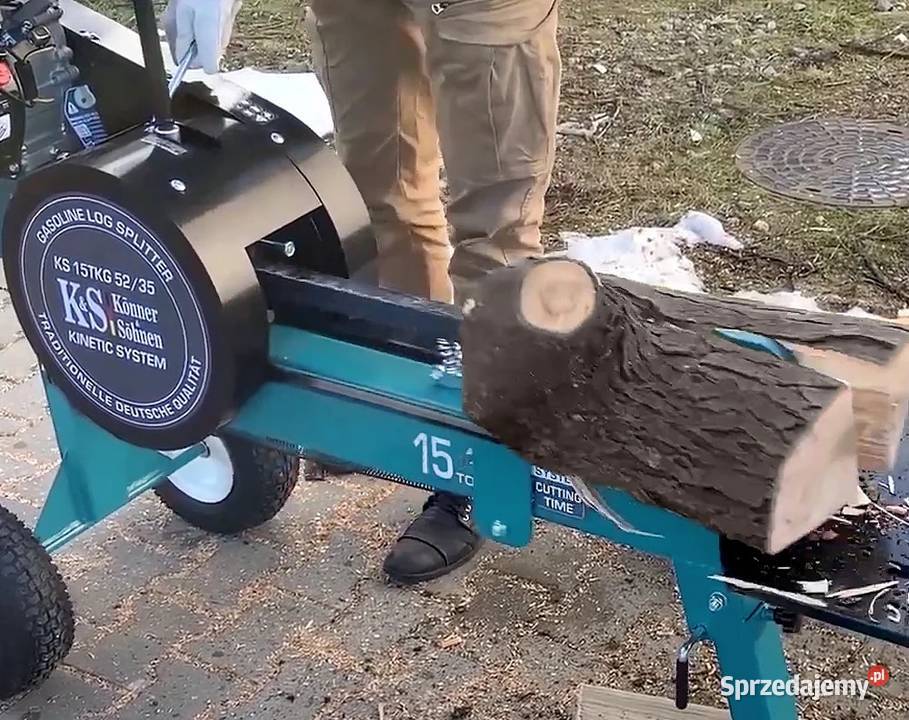 Kinetyczna łuparka do drewna KS 15TKG 5235 Krzyż Wielkopolski