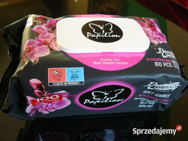 Chusteczki nawilzane Papilion 100 6zl Pieluszki i chusteczki Rzeszów