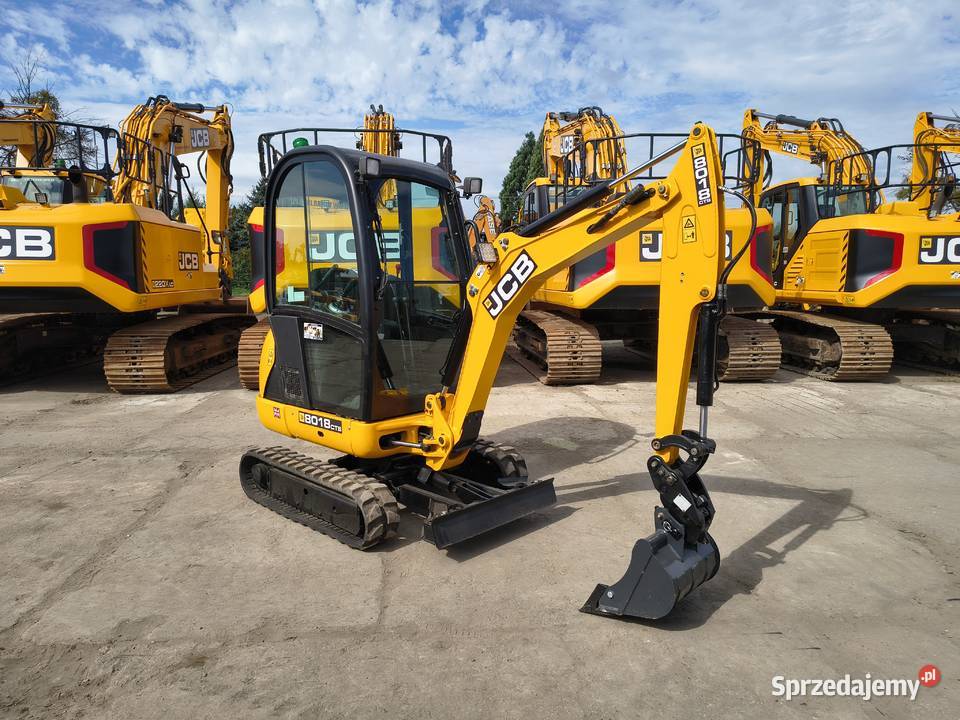 MINIKOPARKA 18 TONY JCB 8018 CAT KUBOTA LONKING Szybkozłącze
