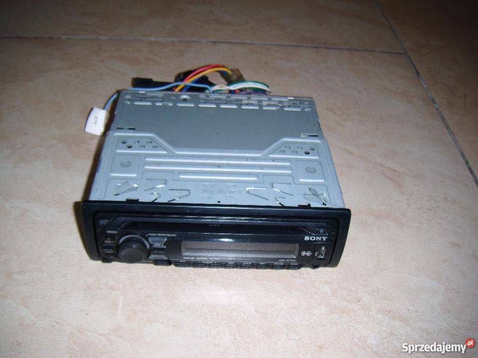 Radio Sony XPlod CDXGT33U Aux USB CDMP3WMA 4x45 CD