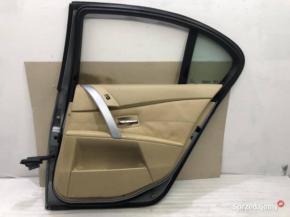 DRZWI KOMPLETNE PRAWY TYŁ BMW E60 530D wielkopolskie