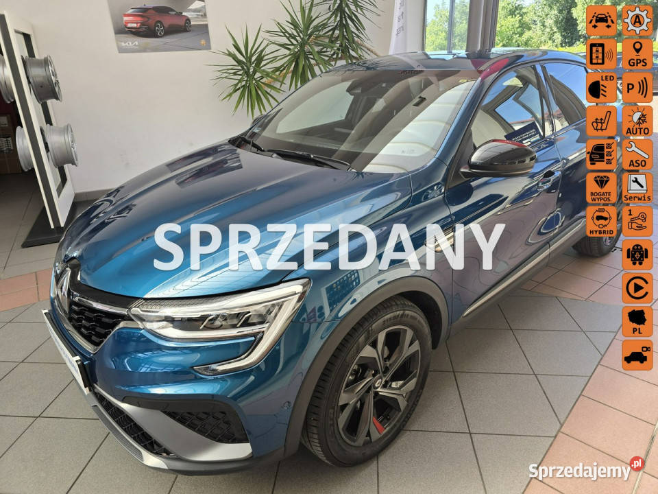 Renault Arkana Pierwszy wł Serwis Gwarancja RS VAT marża
