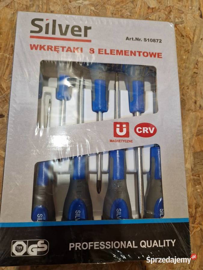 ZESTAW ŚRUBOKRĘTÓW WKRĘTAKÓW Z MAGNESEM 8 10872 Pozostałe