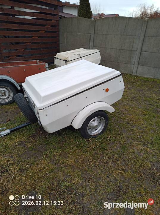 Przyczepka Niewiadow dwie sztuki towarowe Do samochodów osobowych Sieradz sprzedam