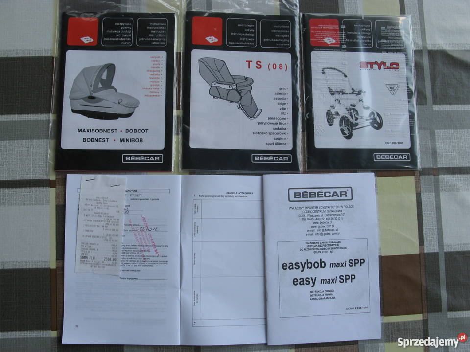 Wózek Bebecar Stylo 3w1 Warszawa