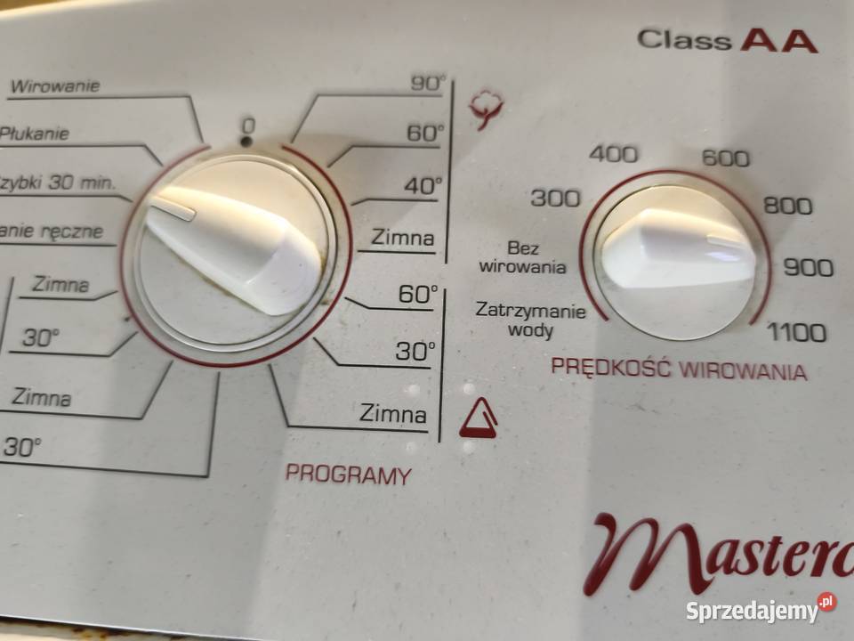 Pralka ładowana góry Mastercok Pyskowice sprzedam
