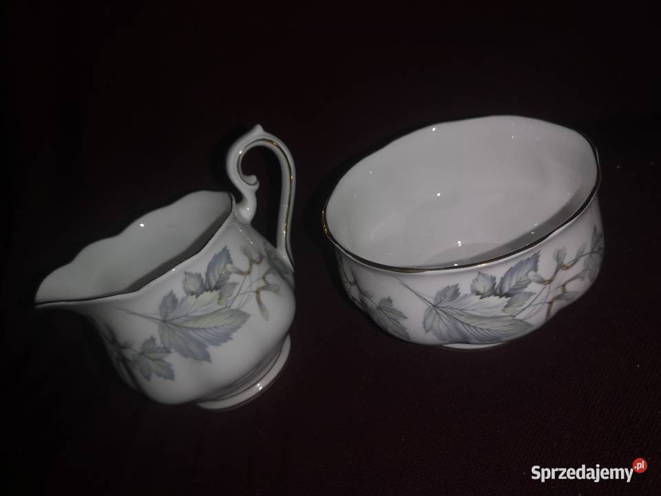 Serwis Royal Albert England Silver Maple