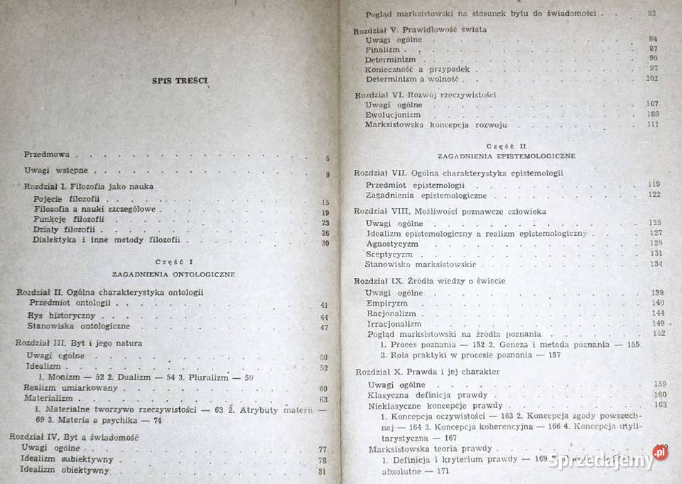 Wprowadzenie do filozofii Leszek Kasprzyk Adam Chełm sprzedam