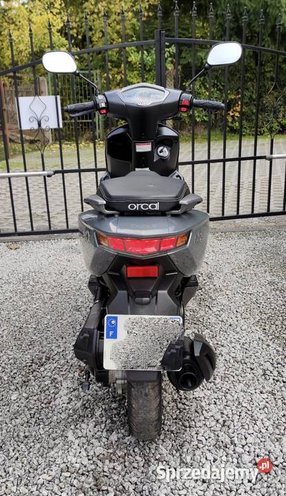 Skuter Orcal Arios 50cc 4T 2023r 1700 LED USB nieuszkodzony Łask