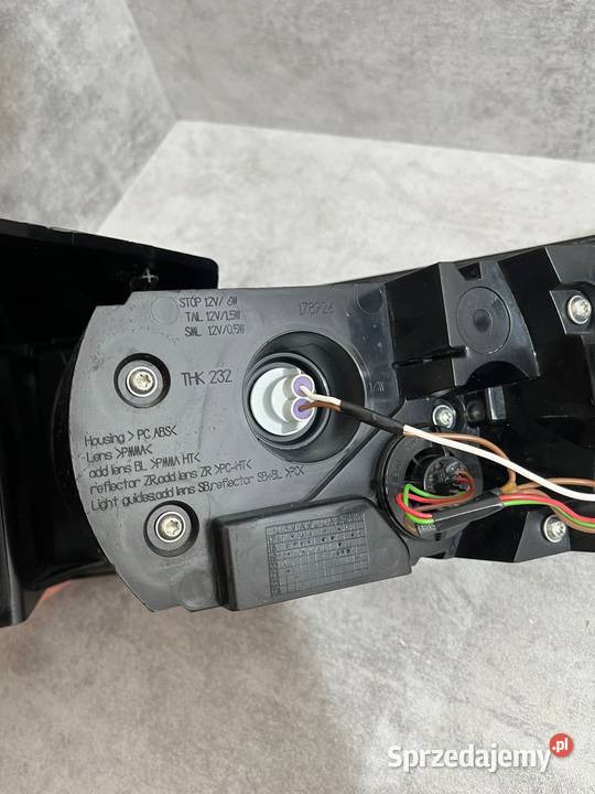 RANGE ROVER EVOQUE I l538 LAMPA TYŁ LEWY TYLNA Wijewo