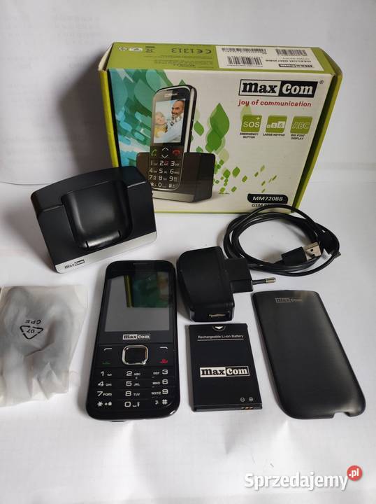 telefon komórkowy Maxcom MM720BB seniorów i osób Kielce sprzedam