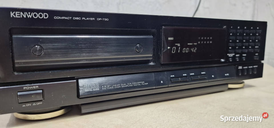 odtwarzacz kompaktowy CD player Kenwood DP 730 wielkopolskie Międzychód sprzedam
