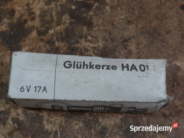 świeca żarowa 6 Volt 17 Amper DDR Żary sprzedam