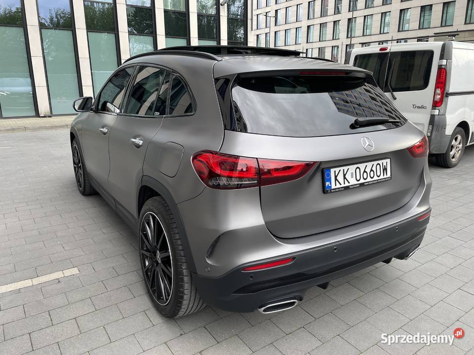 Mercedes Benz GLA 250 AMG 4mATIC skórzana tapicerka