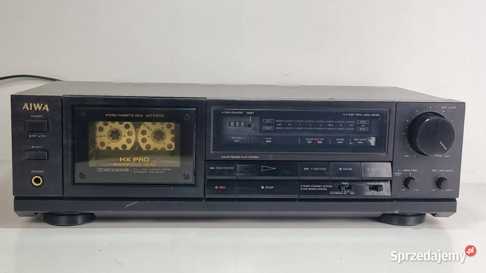 Magnetofon catette deck Aiwa ADF370 AD F 370 Międzychód