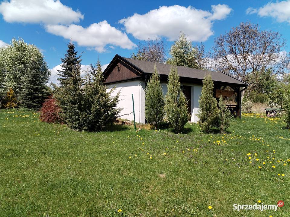 Działka z domkiem Prawecin
