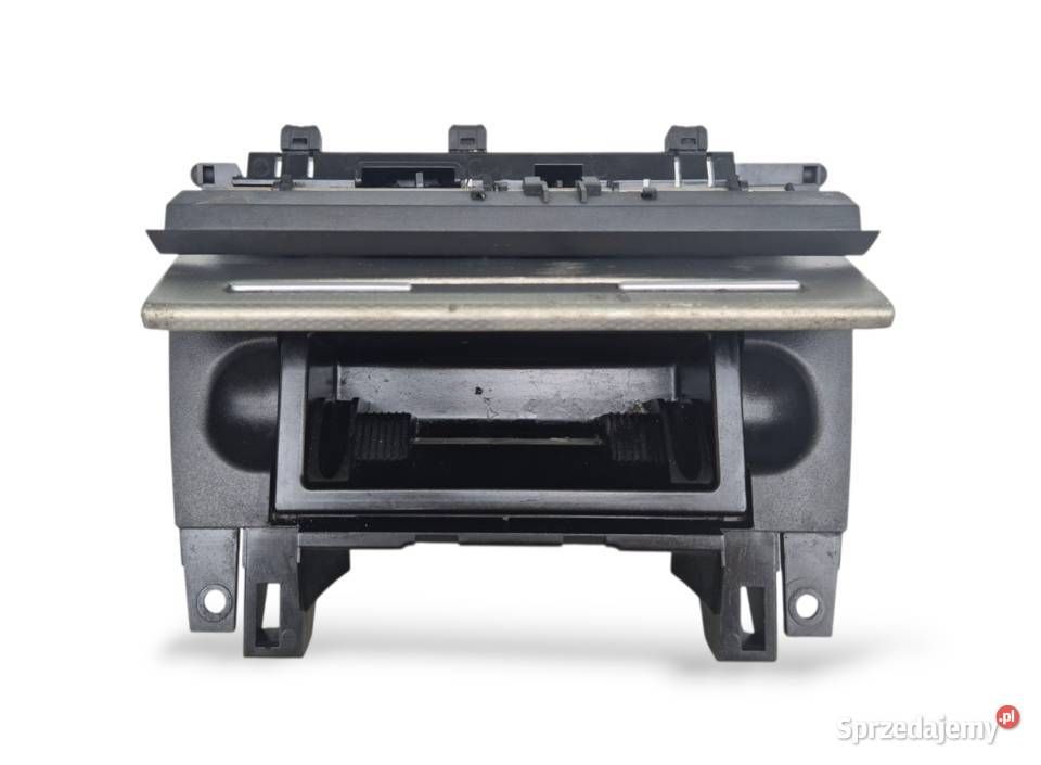 POPIELNICZKA PRZÓD 2 DIN SREBRNA AUDI A4 B6