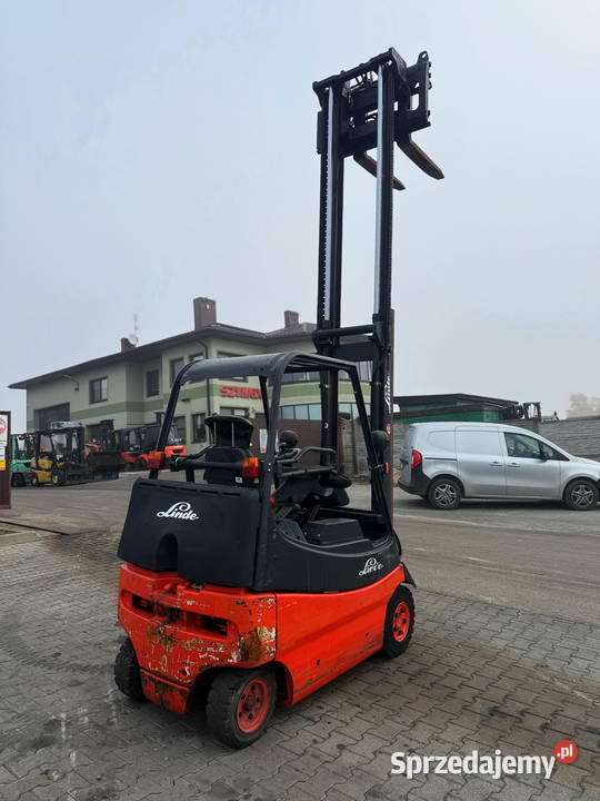 wózek widłowy elektryczny LINDE E20 przesuw Działoszyn