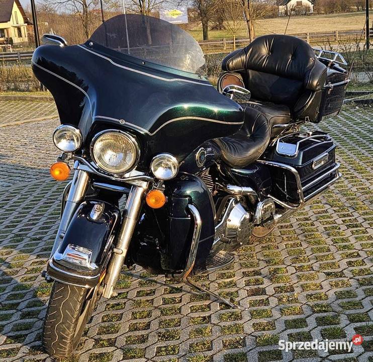 gotowy na sezon Harley Davidson Electra Glide