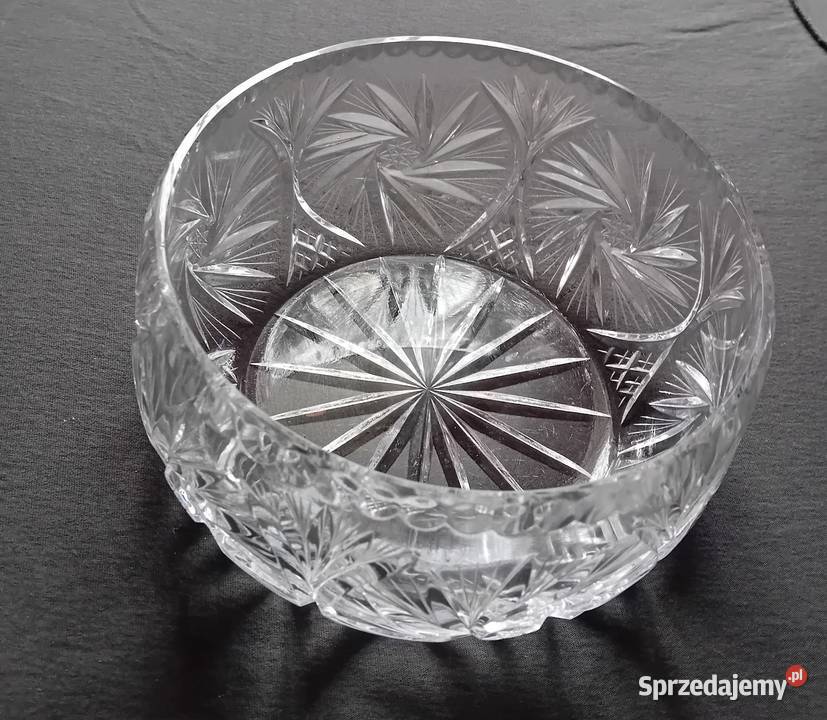 Misa kryształowa wzór Młynek Średnica 195 Koźminek