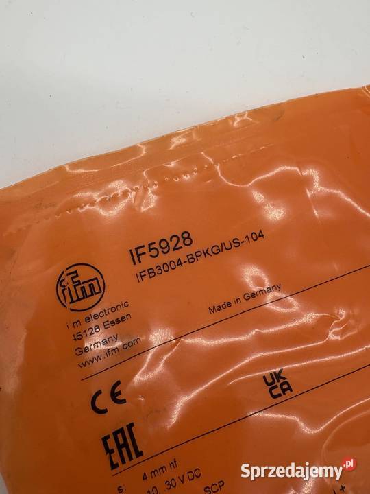 IFM IF5928 Czujnik indukcyjny mazowieckie Warszawa