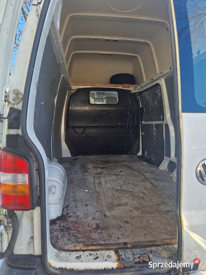 VW Transporter T5 wysoki 25 tdi 2007 diesel Ciechocinek