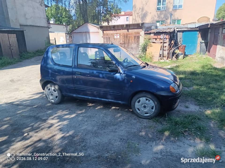 Fiat Seicento 1999r 900 benz Włodawa