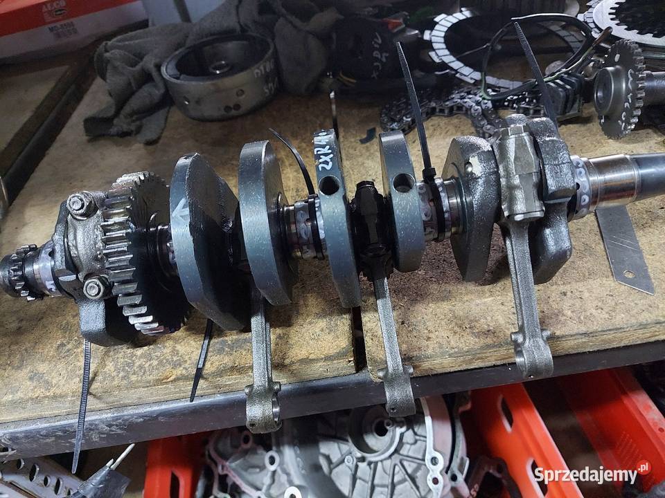 Kawasaki ZXR 400 wał korbowy korbowód korba Jelenia Góra