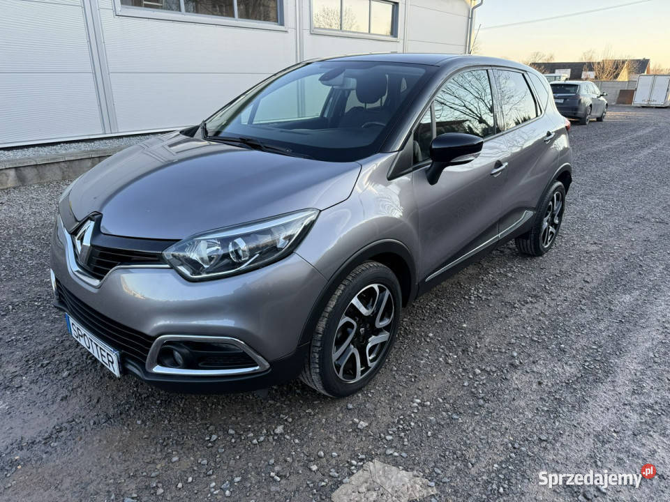 Renault Captur Śliczny 12 Energy TCe Limited I szary łódzkie Opoczno