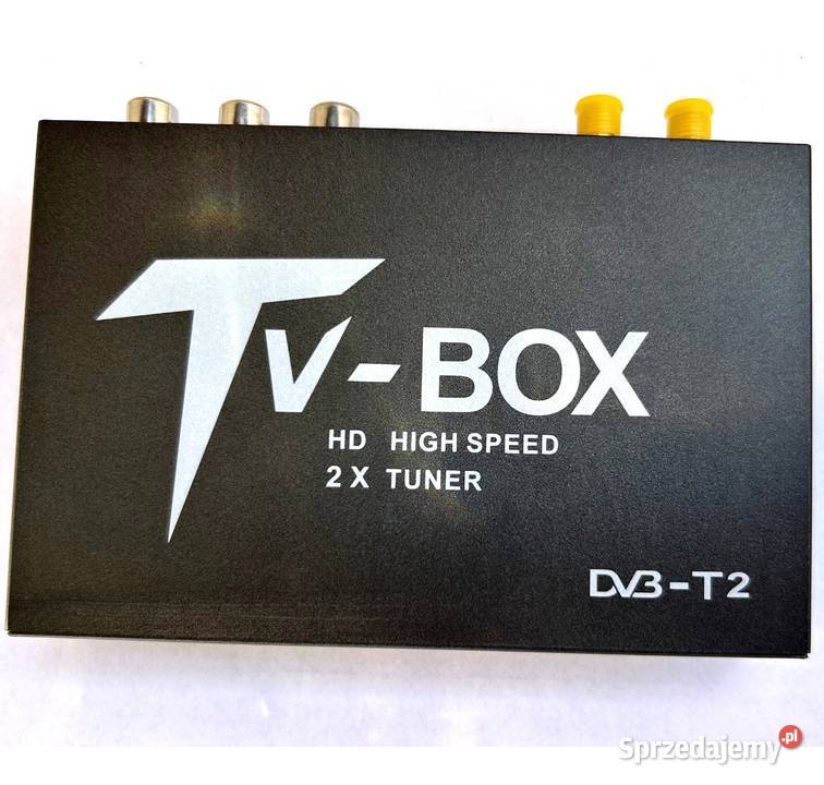 Tuner Cyfrowy Samochodowy TV DVBT2 H265 HEVC Białystok