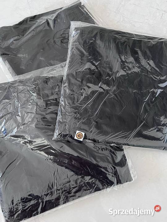 Spodnie kucharskie czarne damskie