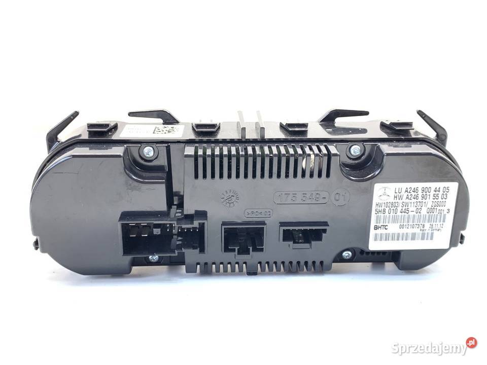 PANEL STEROWANIA NAWIEWU MERCEDES W176 osobowe