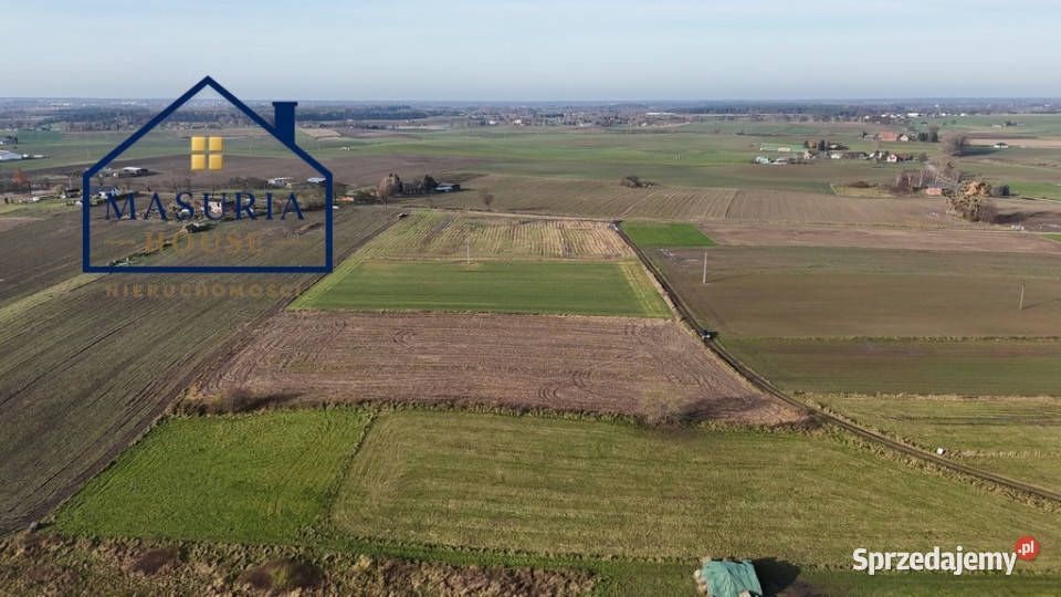 Urokliwa działka w miejscowości Gromoty sprzedam