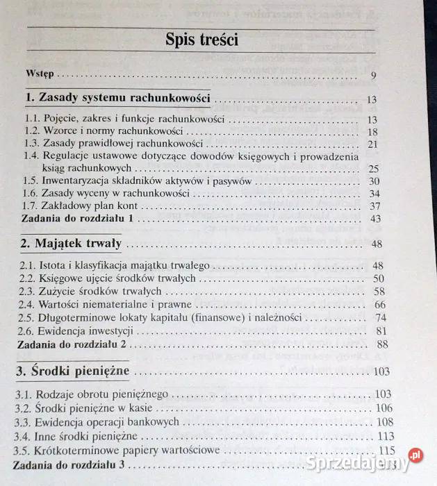 Rachunkowość finansowa Kazimierz Sawicki Chełm sprzedam