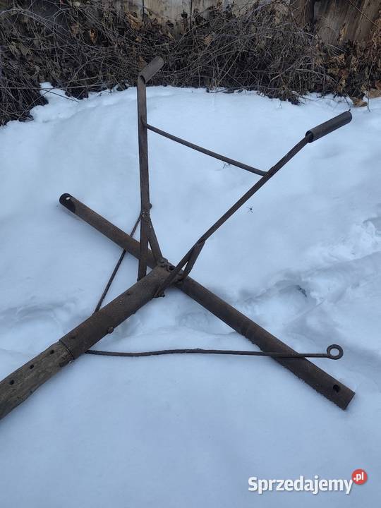 Rama zabytkowy płużek konny pług bronka radło podkarpackie Przeworsk