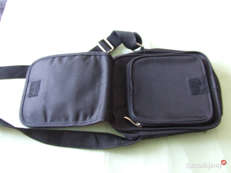 Materiałowa czarna torba na ramię ramię Oborniki Śląskie sprzedam