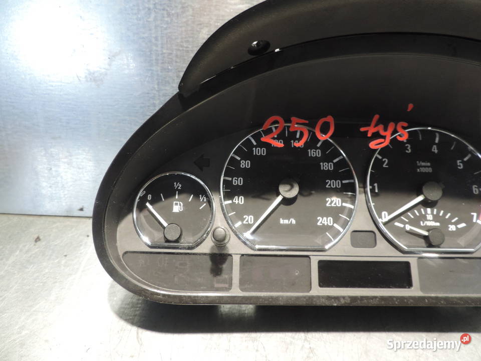 LICZNIK WYŚWIETLACZ ZEGAR BMW 3 E46 8380144 małopolskie Nowy Sącz sprzedam