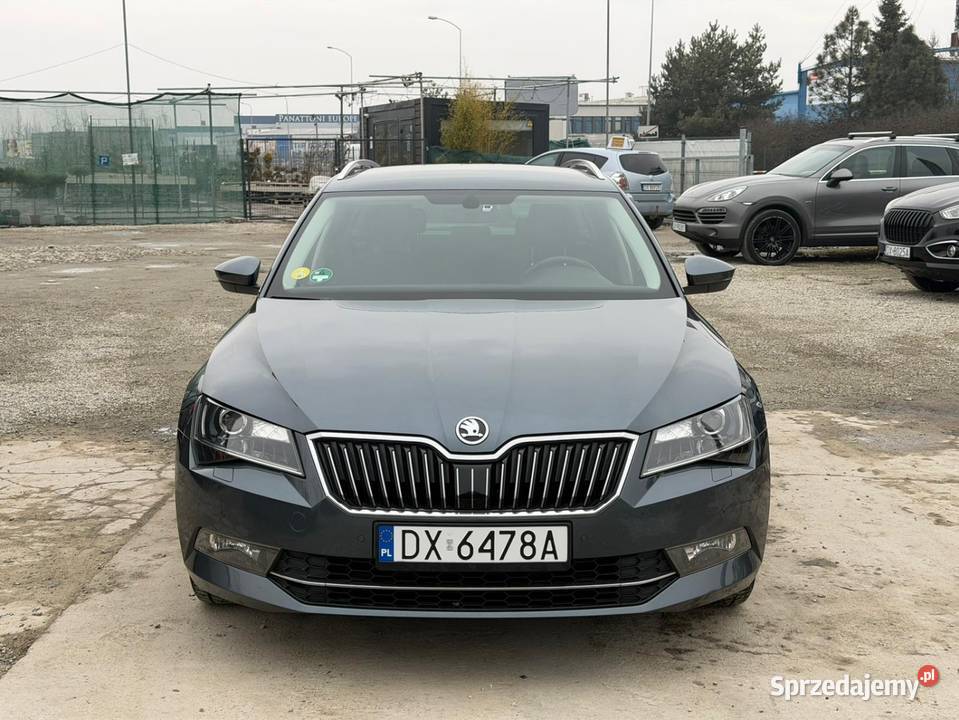 Skoda Superb 16 Diesel 2016r DSG Xenon Led Hak Superb Wrocław
