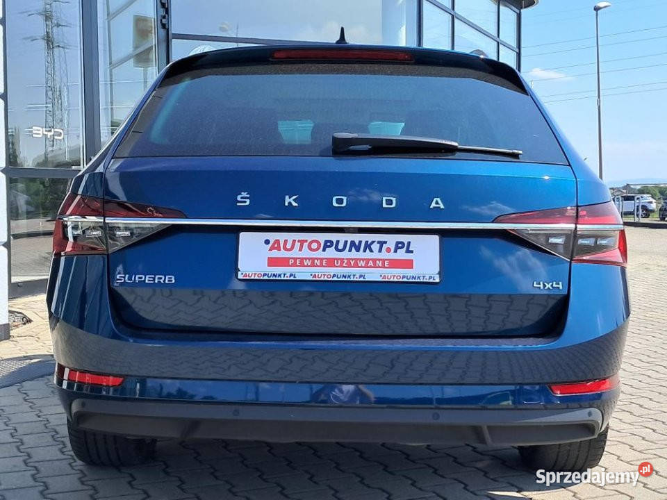 Skoda Superb 2022r 20 TDI 200 Matrix Kamera 146372km Tychy