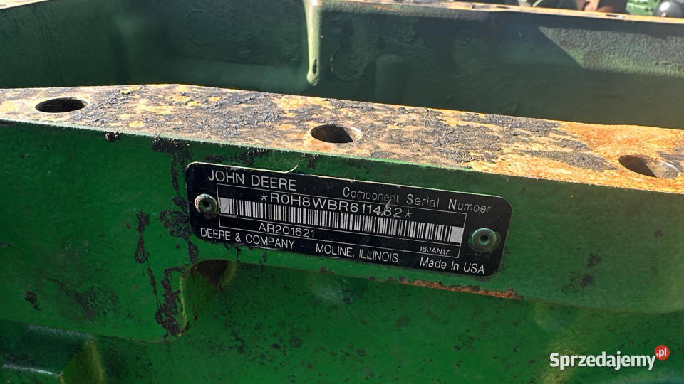 John deere 8345r miska olejowa obudowa mostu wielkopolskie Jastrzębniki sprzedam