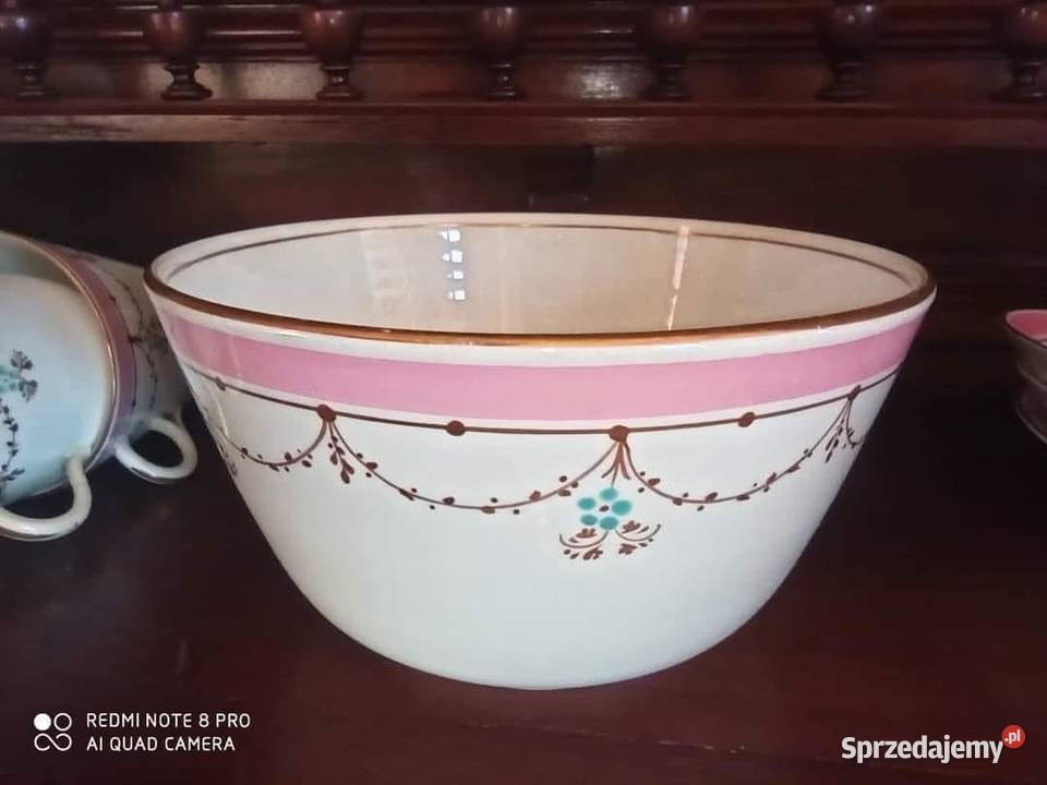 Patera ze złotymi kokardkami 3436 malarza Różowy sprzedam