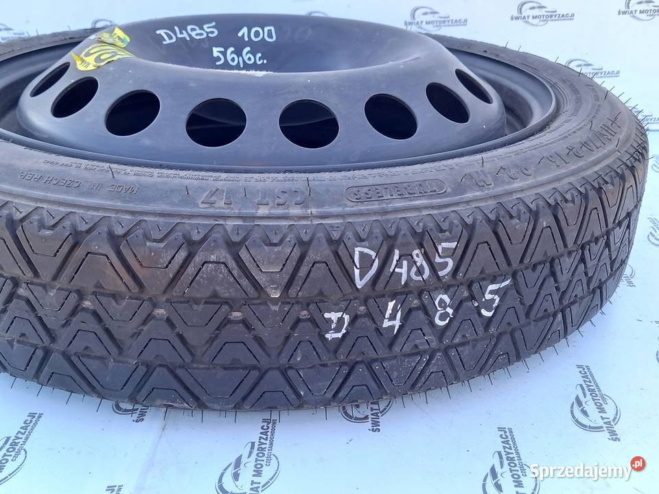 OPEL ASTRA H koło dojazdowe 1157016 92M 4x100 Kielce