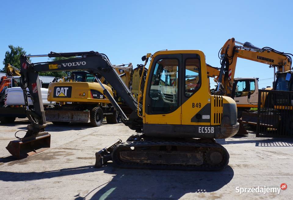 Minikoparka Volvo EC 55B 2004 Jeziorko