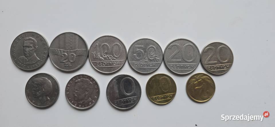 monety z PRL piękne okazy Bydgoszcz
