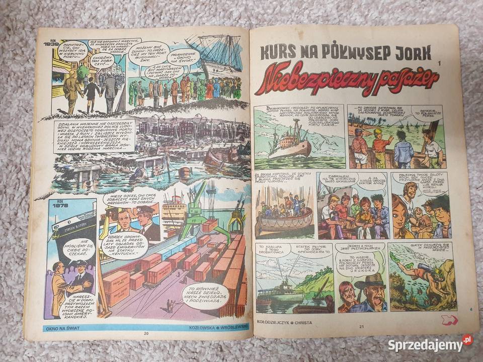 Magazyn Opowieści Rysunkowych Relax zeszyt 24 Polskie Gdynia